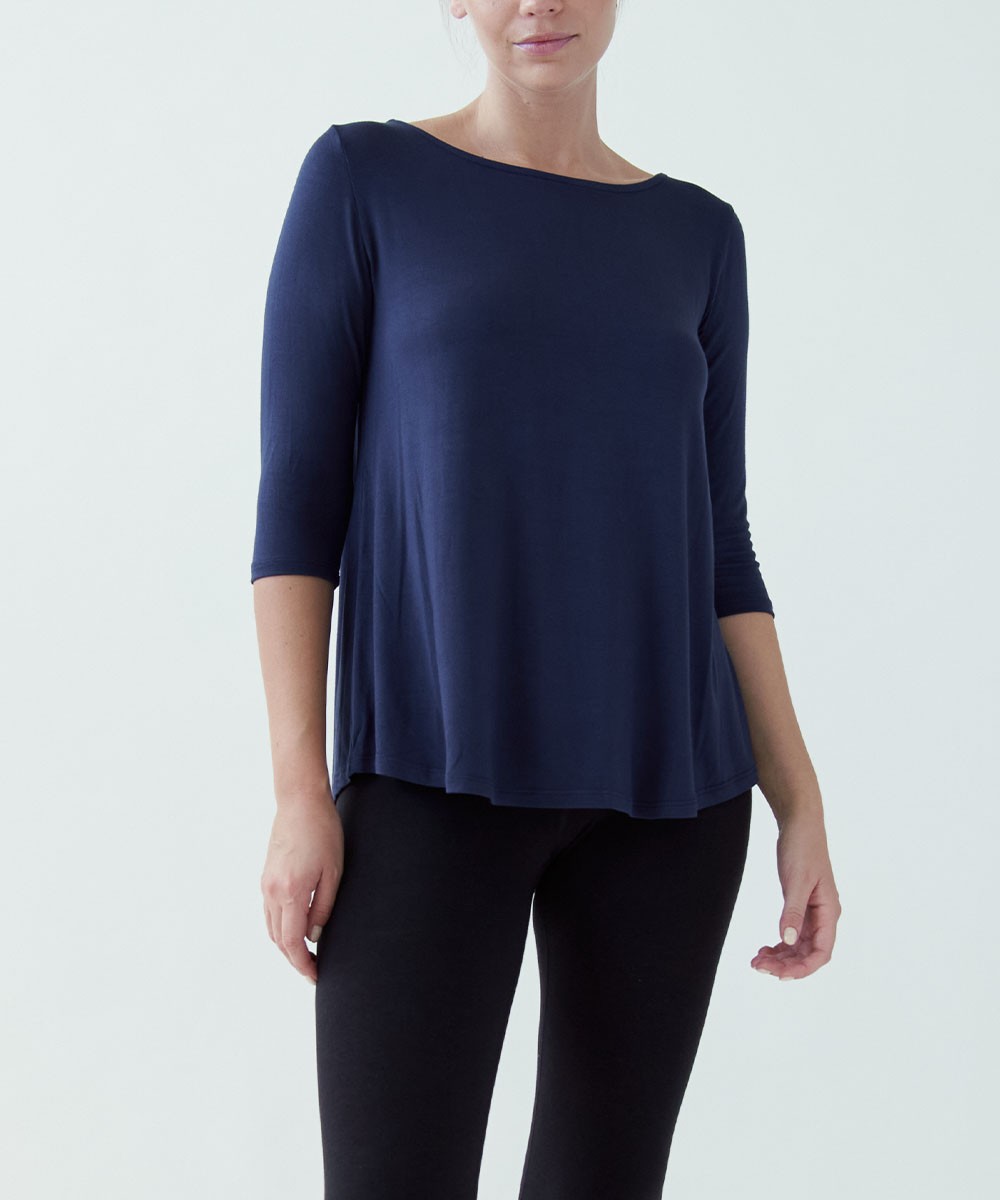 Bamboo SK Elbow Sleeve Top